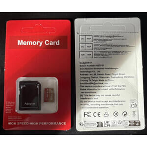 128GB Micro SD Card with SD Adapter High Speed Memory Card, 2-Pack NEW